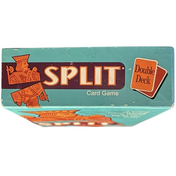 Parker Brothers Vintage Split Card Game 2001 Edition with Instructions - Picture 10 of 12